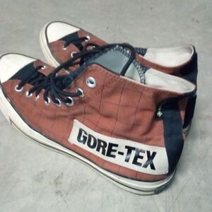 Converse Men's Red and Orange Trainers